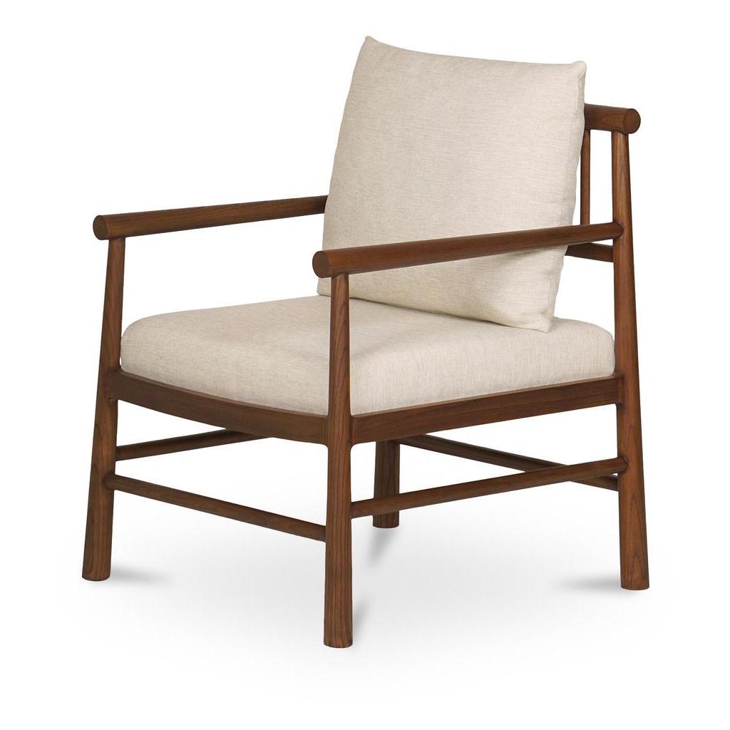 Mayne Accent Chair Cream 2 Mayne Accent Chair Cream - Image 2