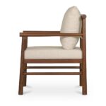Mayne Accent Chair Cream 12 Mayne Accent Chair Cream TA-1014-05 TA 1014 05 Mayne side left shadsilo