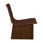 Savanna Outdoor Accent Chair Brown TA-1015-03 TA 1015 03 Savanna side right shadsilo
