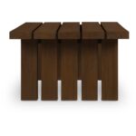 Denby Outdoor Coffee Table Brown TA-1016-03 TA 1016 03 Denby side right shadsilo