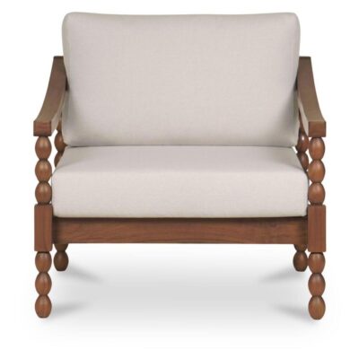 Delilah Outdoor Accent Chair Brown