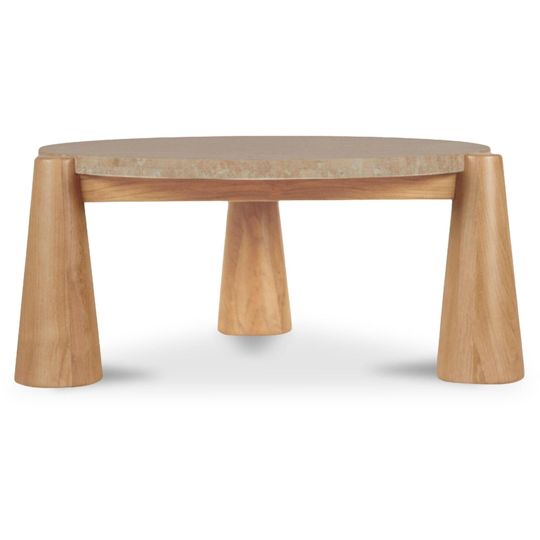 Pax Outdoor Coffee Table Natural 3 Pax Outdoor Coffee Table Natural - Image 3