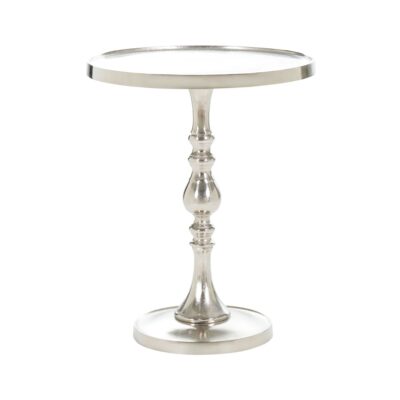Romina Nickel Accent Table