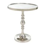 Romina Nickel Accent Table 8 Romina Nickel Accent Table TA034 TA034 4