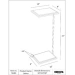 Delma Accent Table TA385 TA385 5