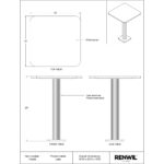 Laila Accent Table TA468 TA468 5