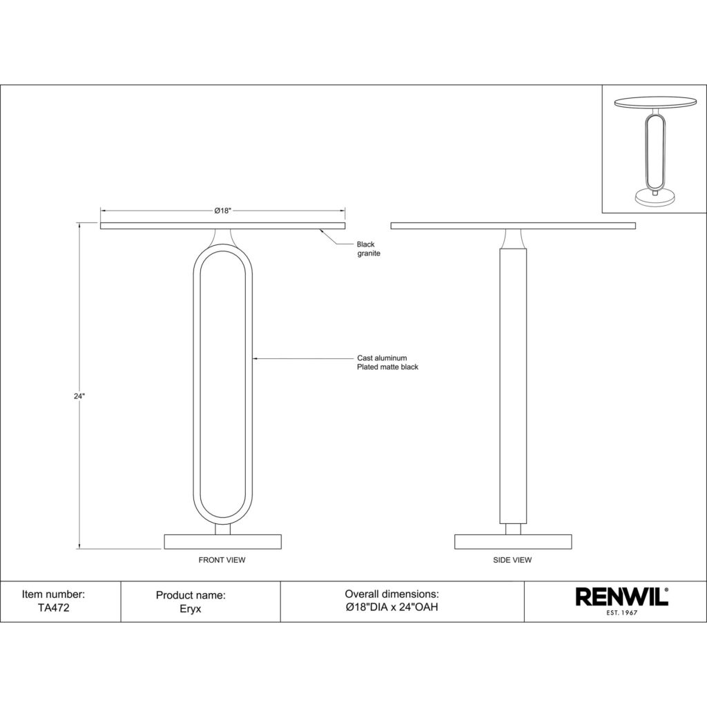 Eryx Accent Table - Image 8