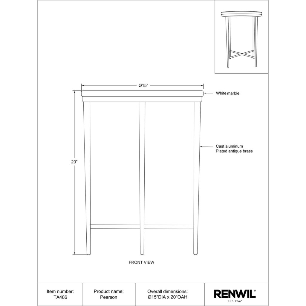 Pearson Accent Table - Image 6