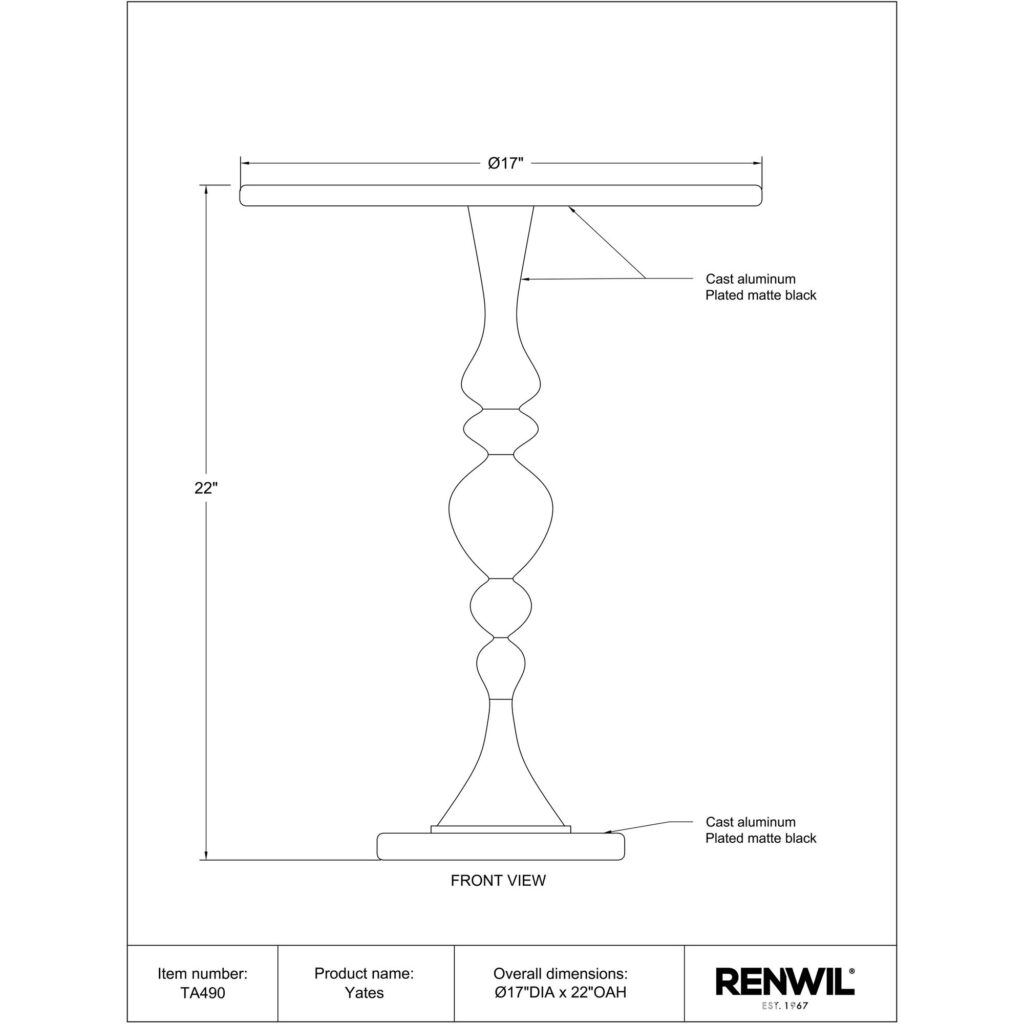 Yates Accent Table - Image 5