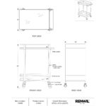 Colton Bar Cart TA496 TA496 6