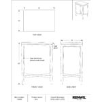 Aria Accent Table TA499 TA499 6