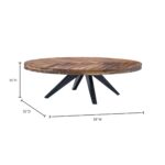 Parq Oval Coffee Table 17 Parq Oval Coffee Table TL-1020-14 TL 1020 14 70