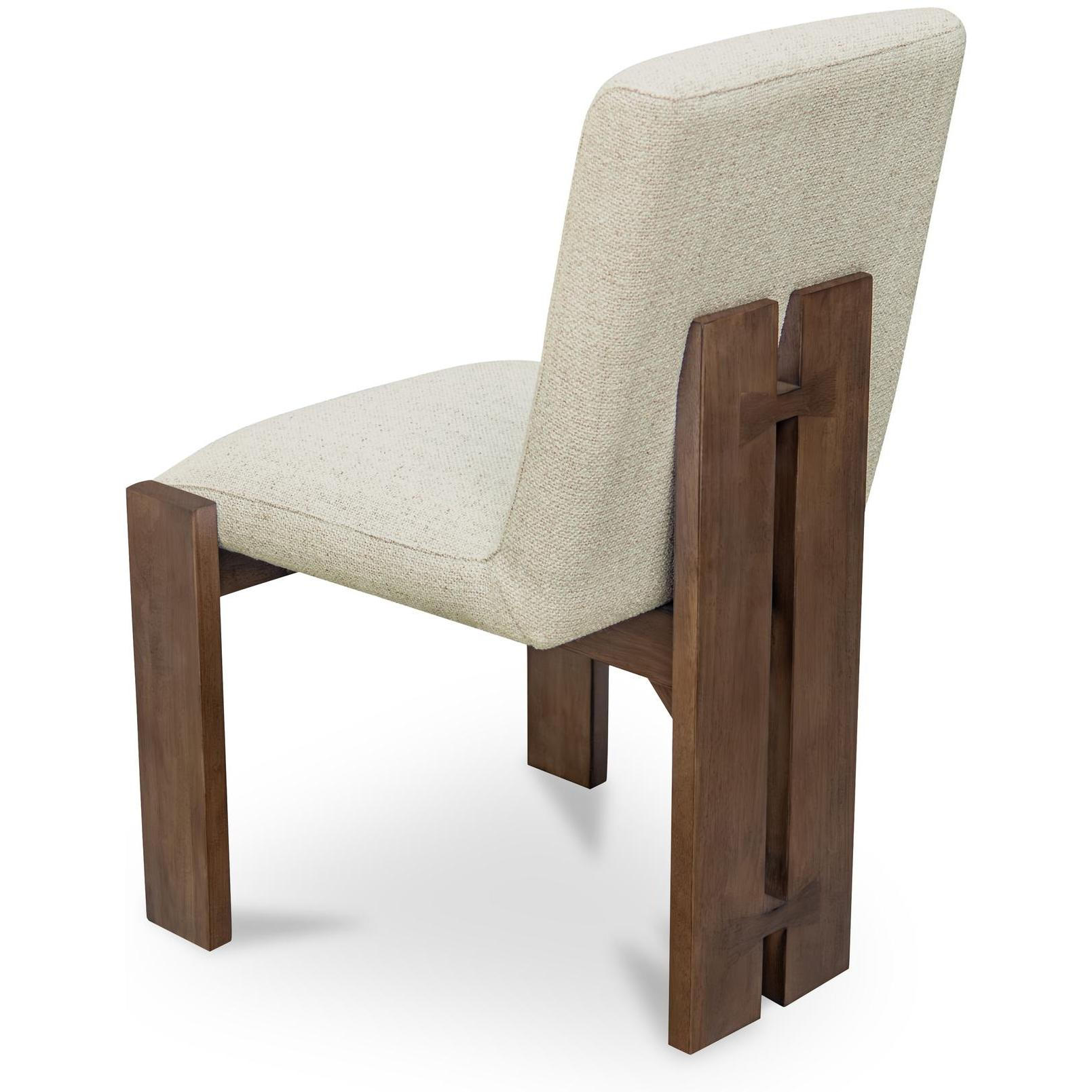Mia Dining Chair Beige (Set of 2) 3 Mia Dining Chair Beige (Set of 2) - Image 3
