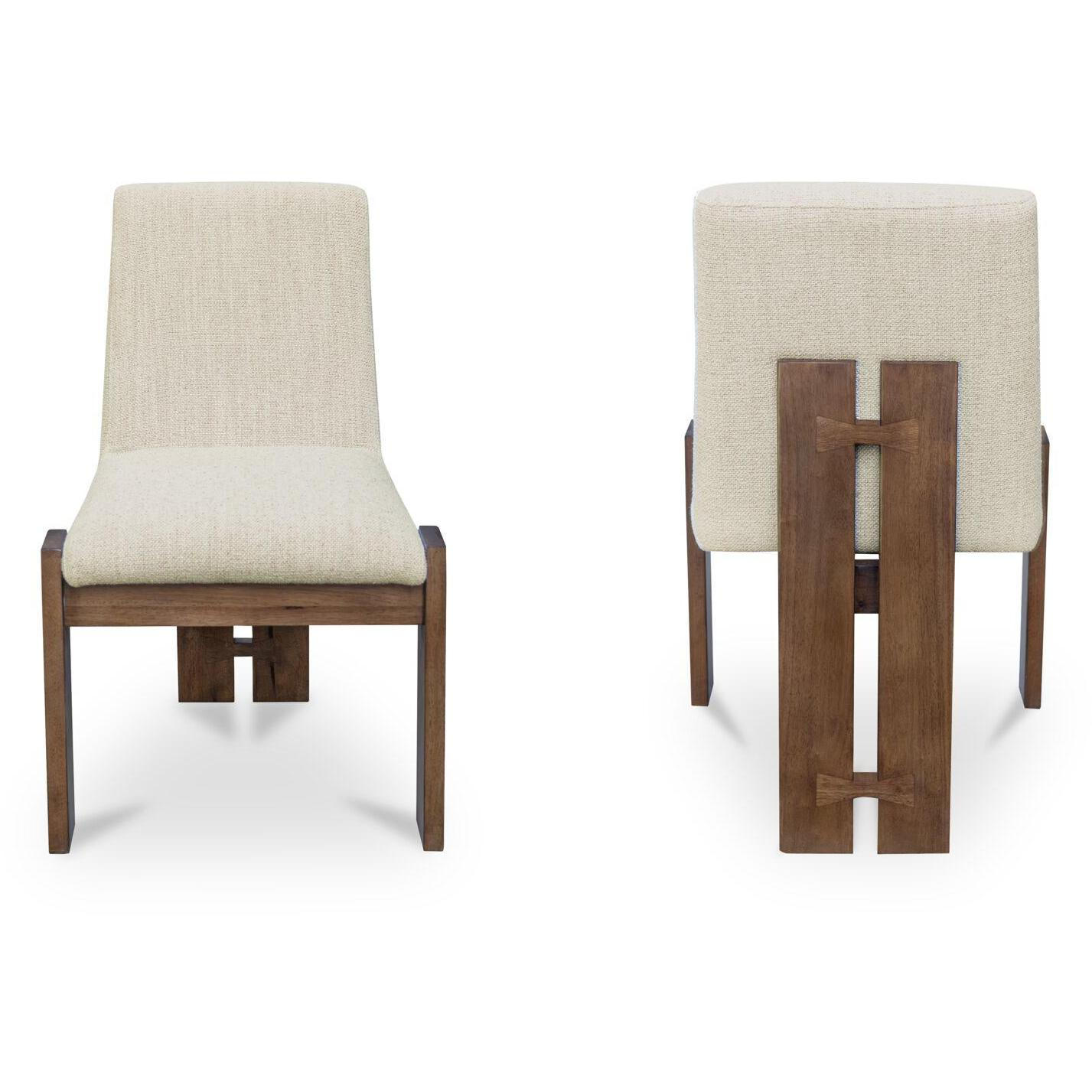 Mia Dining Chair Beige (Set of 2) 5 Mia Dining Chair Beige (Set of 2) - Image 5