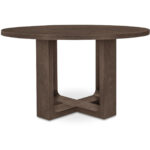 Hayes Dining Table Rustic Brown 7 Hayes Dining Table Rustic Brown - Image 2