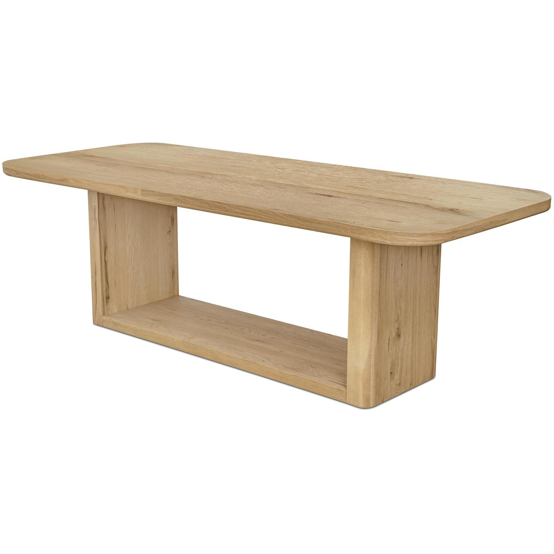 Blake Dining Table Rustic Oak 3 Blake Dining Table Rustic Oak - Image 3