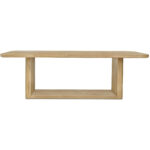 Blake Dining Table Rustic Oak 8 Blake Dining Table Rustic Oak - Image 2