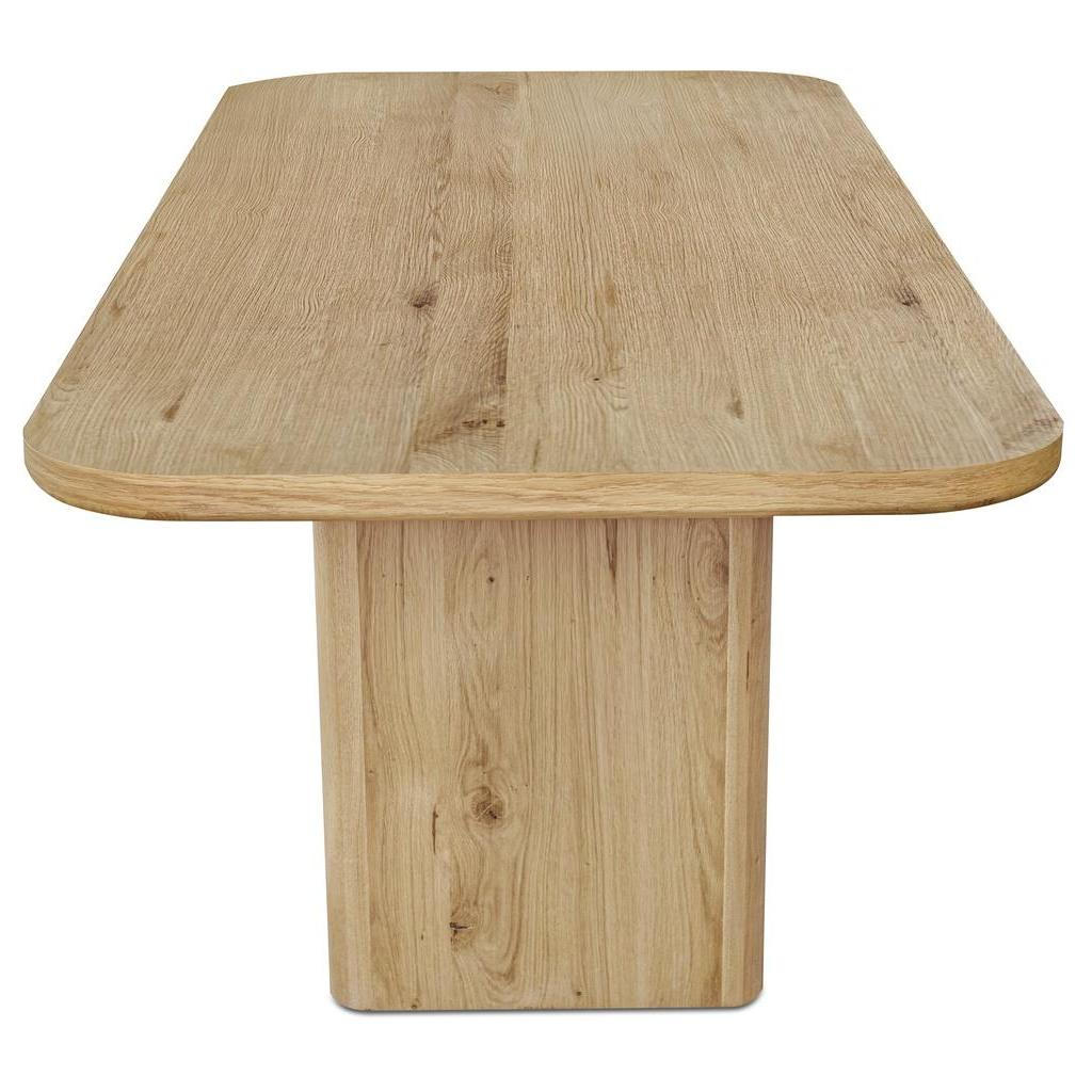 Blake Dining Table Rustic Oak 4 Blake Dining Table Rustic Oak - Image 4