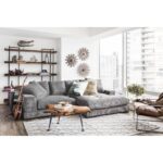 Plunge Sectional Charcoal 18 Plunge Sectional Charcoal TN-1004-25-0 TN 1004 25 50