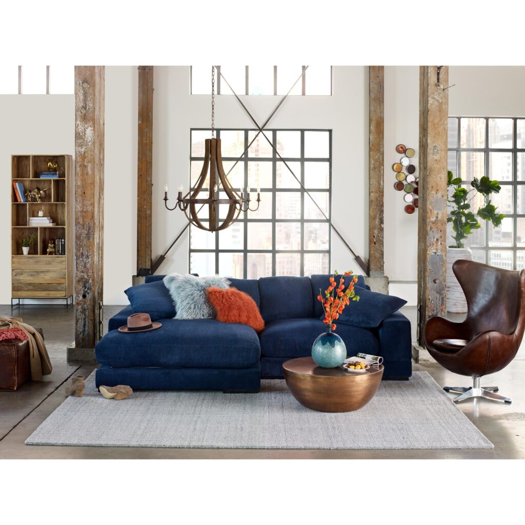 Plunge Sectional Navy - Image 7