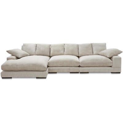 Plunge Large Sectional Cappuccino