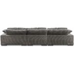 Plunge Large Sectional Charcoal TN-1029-25 TN 1029 25 Plunge back shadsilo