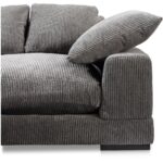 Plunge Large Sectional Charcoal TN-1029-25 TN 1029 25 Plunge closeup shadsilo
