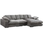 Plunge Large Sectional Charcoal TN-1029-25 TN 1029 25 Plunge diagR shadsilo
