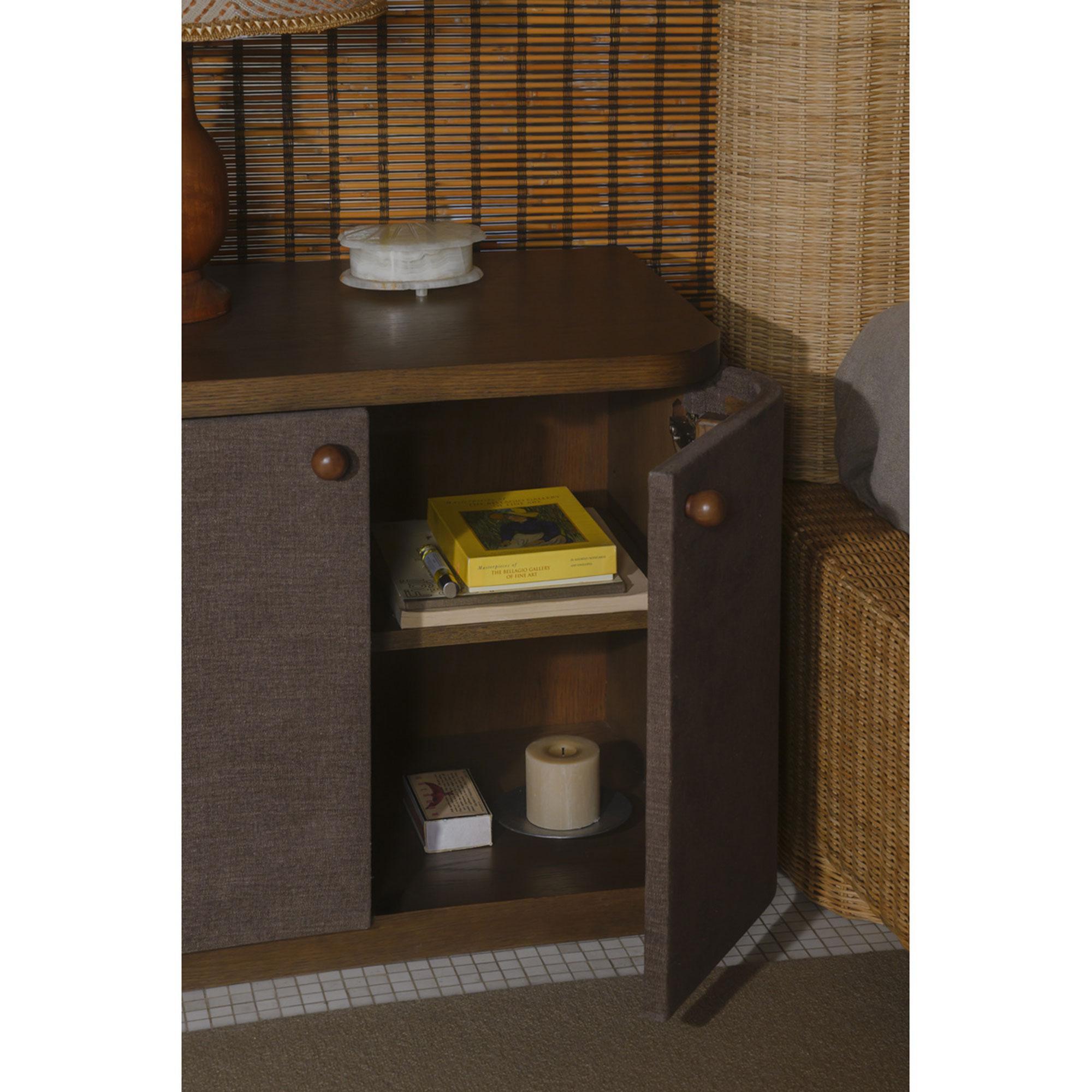 Simone Nightstand Brown 8 Simone Nightstand Brown - Image 8