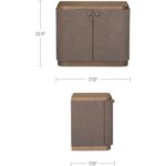 Simone Nightstand Brown 14 Simone Nightstand Brown TU-1002-03 TU 1002 03 70 dim
