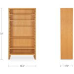 Henrik Bookcase Natural 5 Henrik Bookcase Natural TU-1005-24 TU 1005 24 70 dim