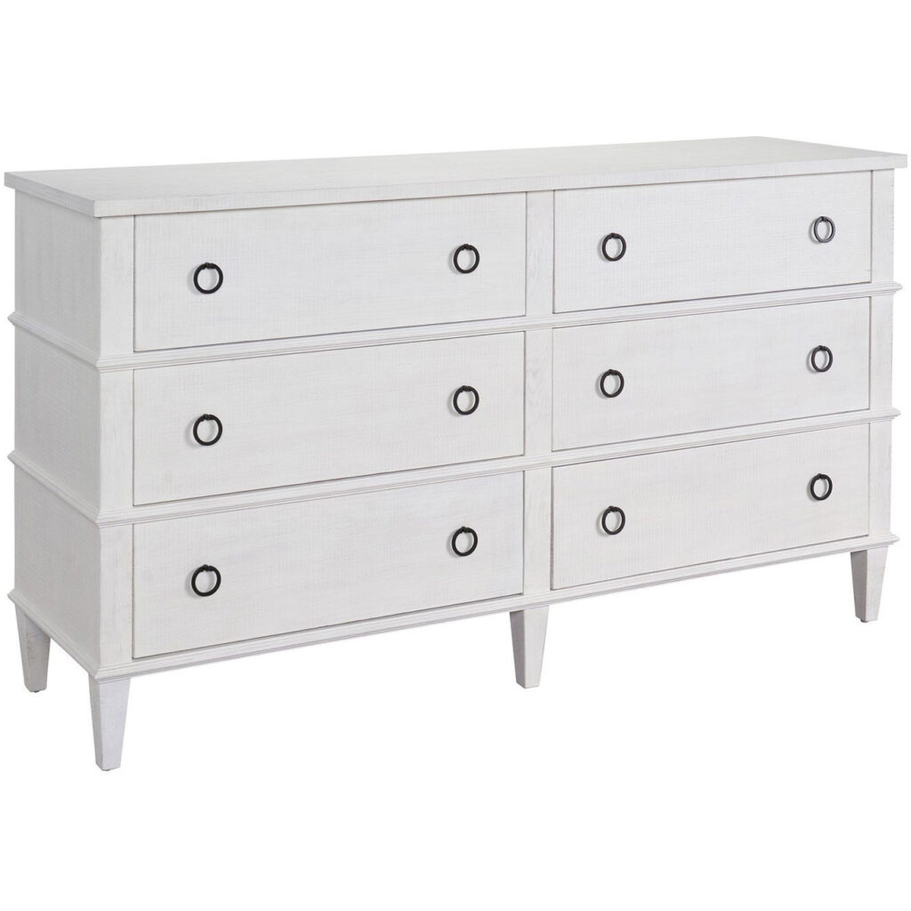 Modern Farmhouse Six Drawer Dresser