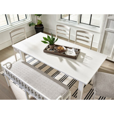 Modern Farmhouse Kitchen Table U011B652 U011B652 RM OVERHEAD vm 001