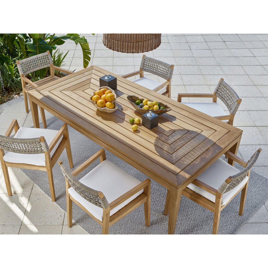 Coastal Living Outdoor Chesapeake Rectangular Dining Table - Image 6