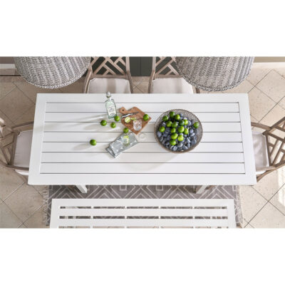 Coastal Living Outdoor Tybee Rectangle Dining Table U012752 U012752 OVERHEAD vm 001