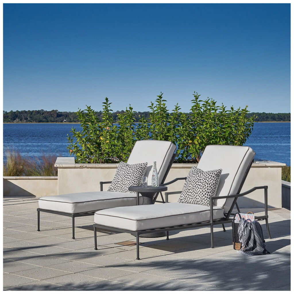 Coastal Living Outdoor Seneca Chaise Lounge - Image 2