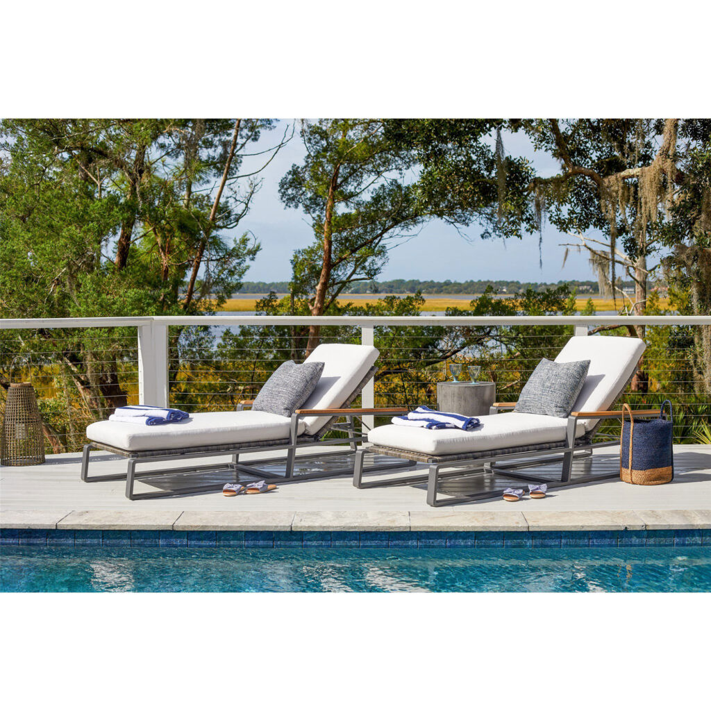 Coastal Living Outdoor San Clemente Chaise Lounge - Image 7