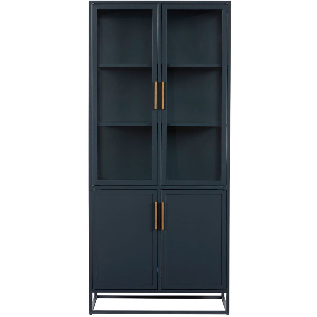 Getaway Coastal Living Santorini Tall Metal Kitchen Cabinet - Image 2