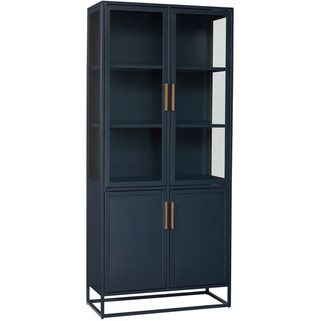 Getaway Coastal Living Santorini Tall Metal Kitchen Cabinet