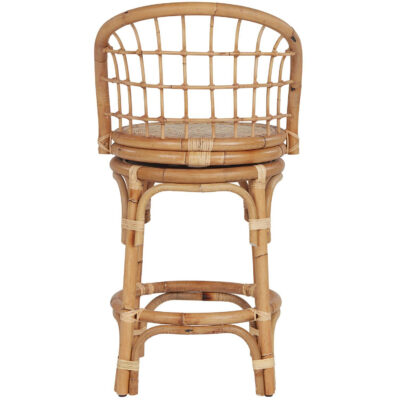 Getaway Coastal Living Rattan Counter Stool U033E602 U033E602 BACK vm 001