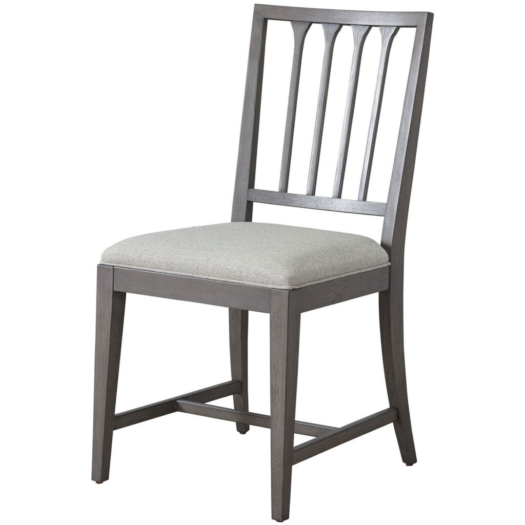 Past Forward Slat Back Side Chair