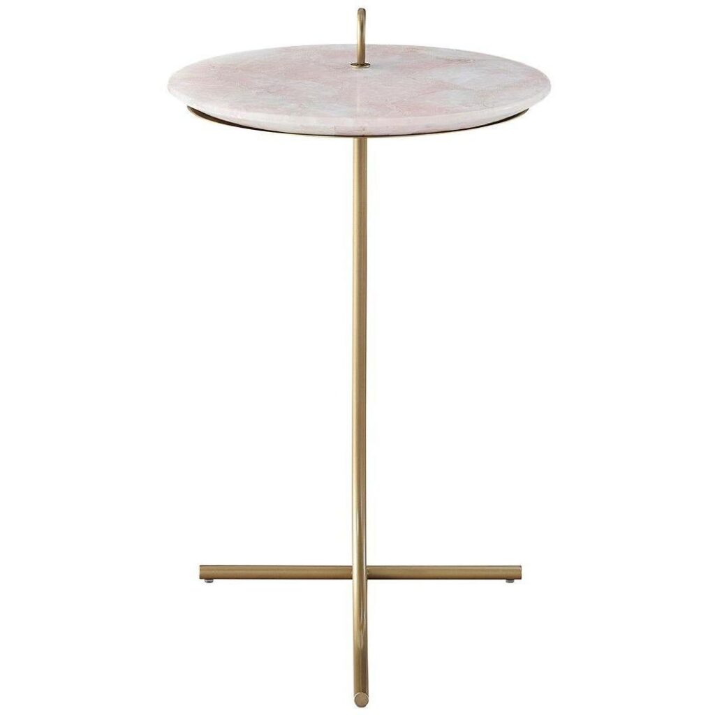 Rose Quartz Accent Table