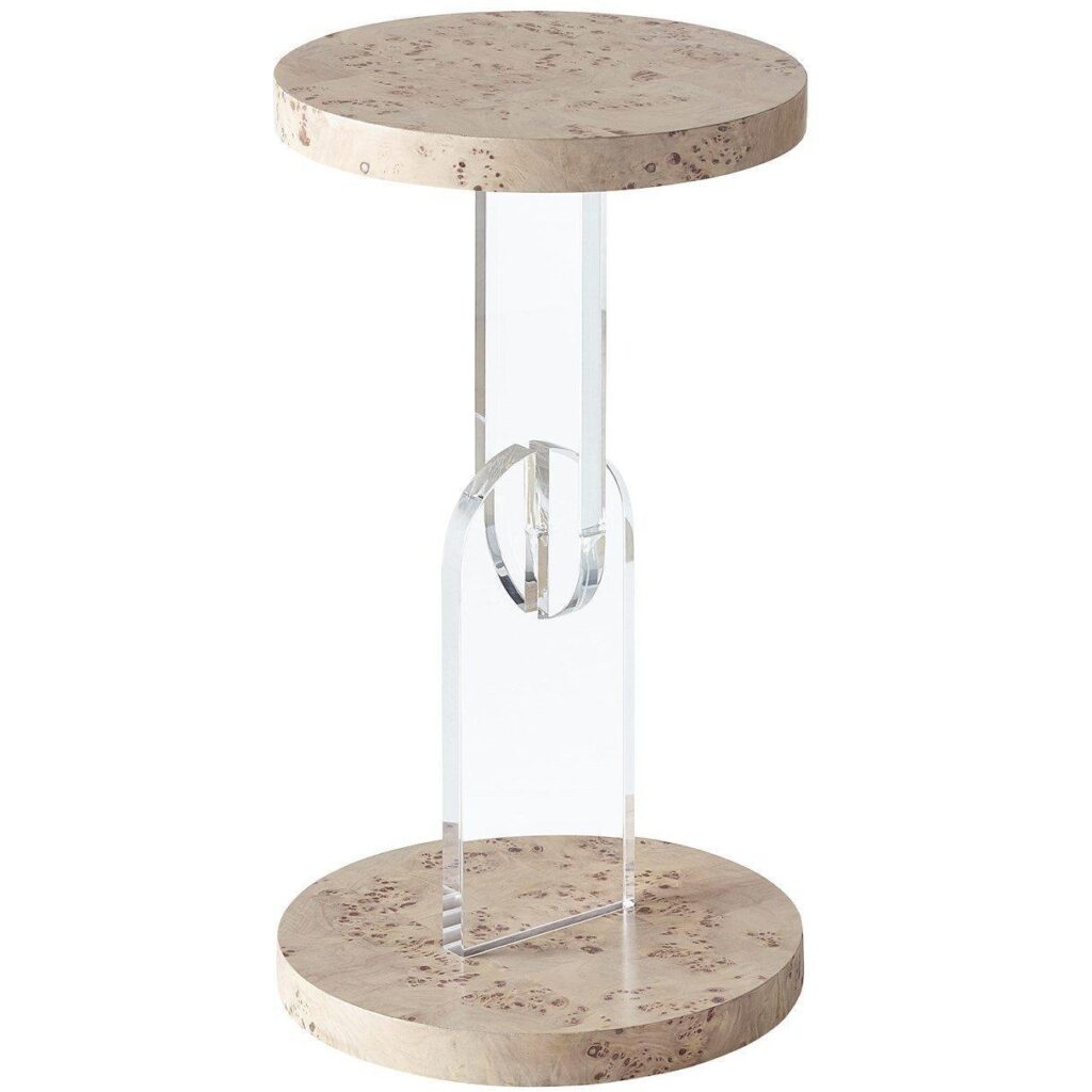 Burl Side Table