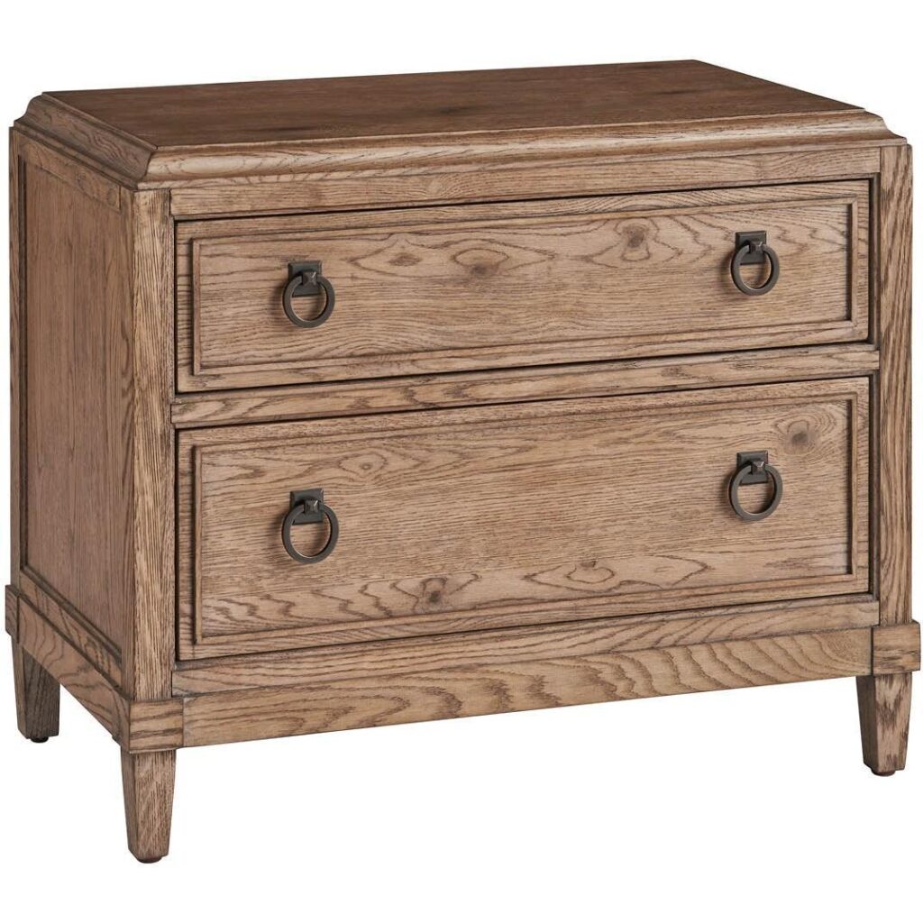 Sienna Two Drawer Nightstand - Image 3