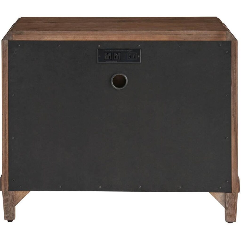 Sienna Two Drawer Nightstand - Image 4