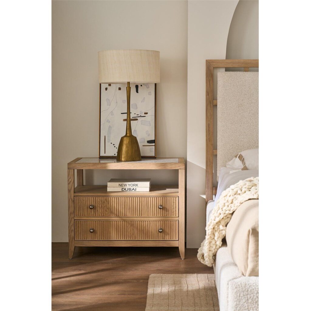 Carmen Two Drawer Nightstand