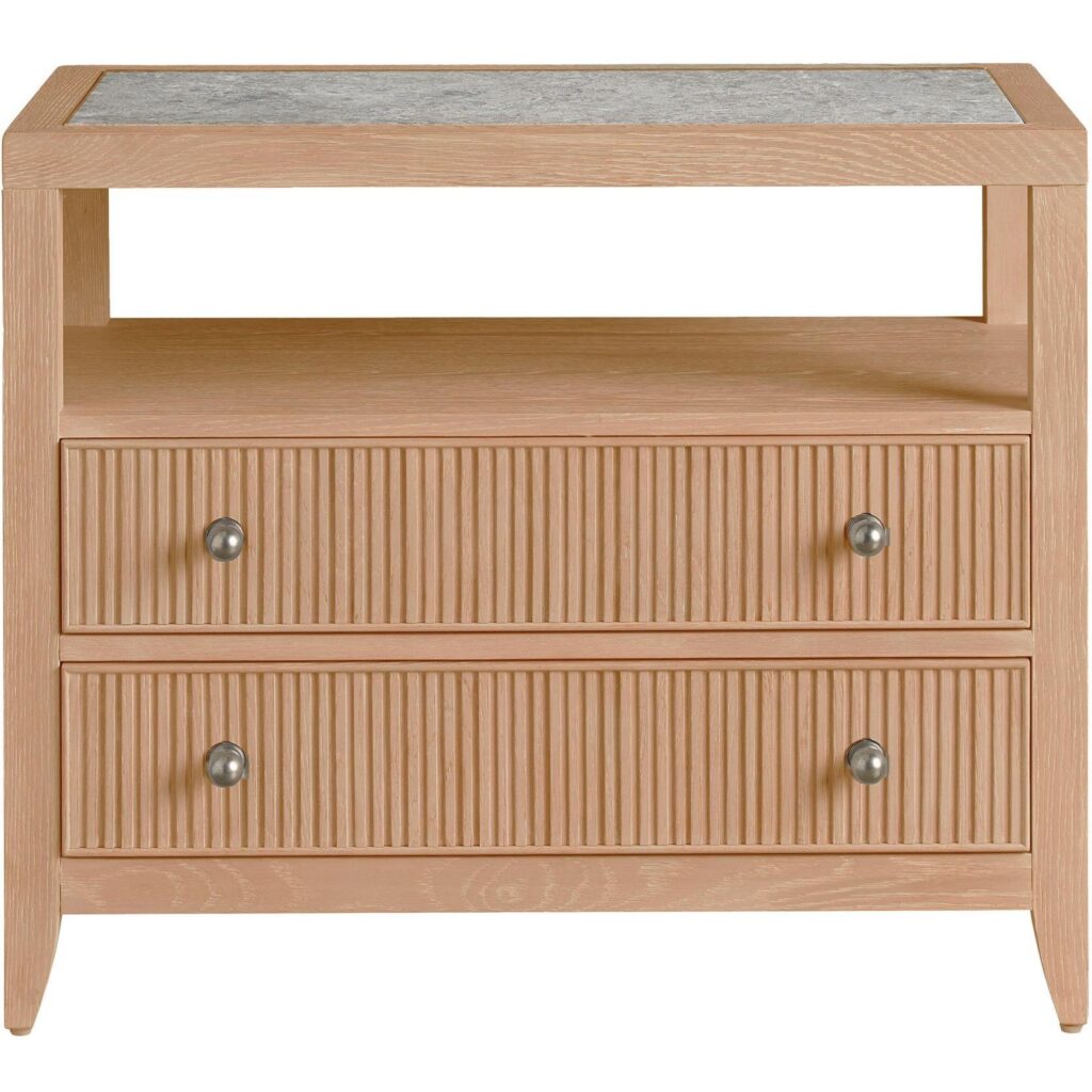 Carmen Two Drawer Nightstand - Image 3