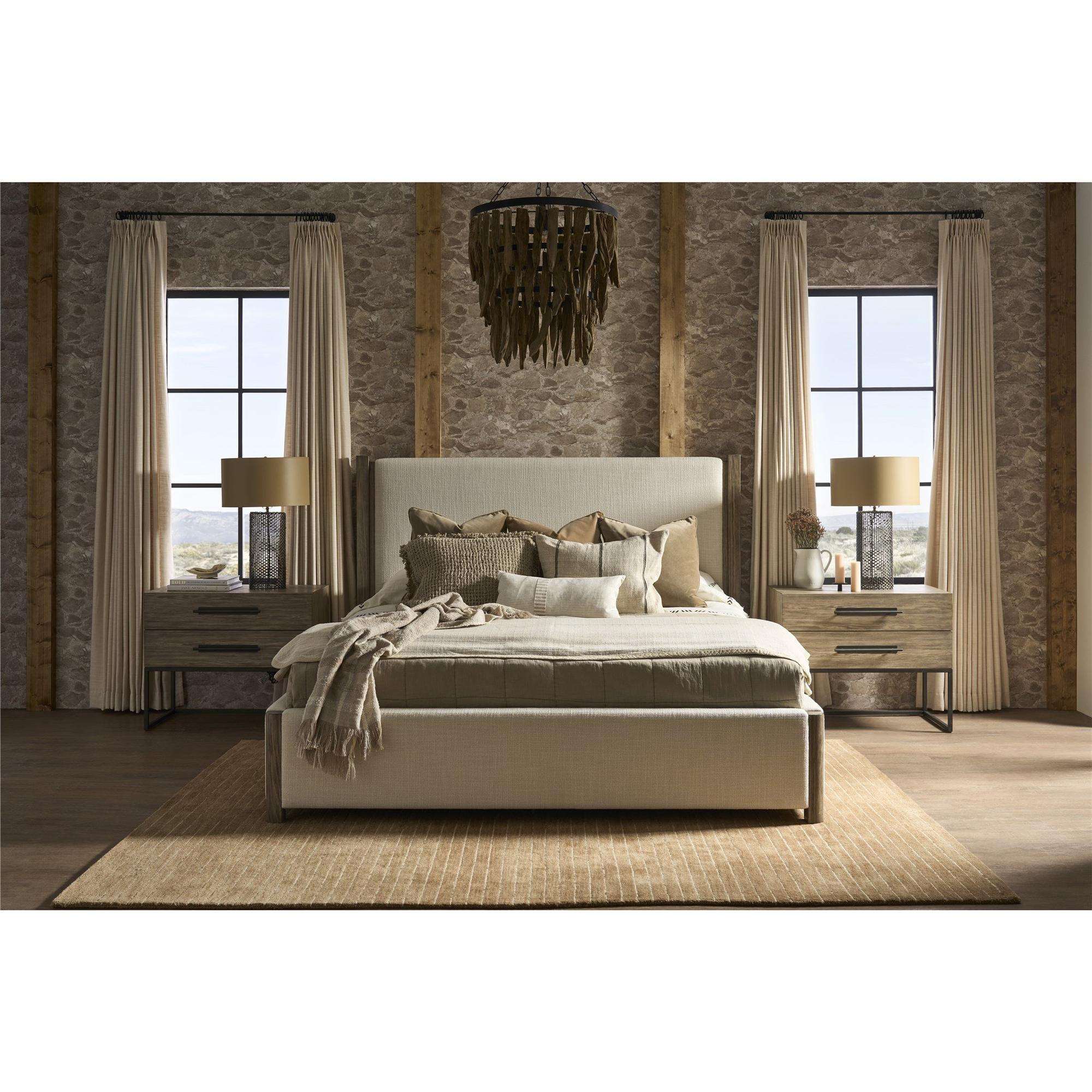 Boulder Upholstered Bed King 3 Boulder Upholstered Bed King - Image 3
