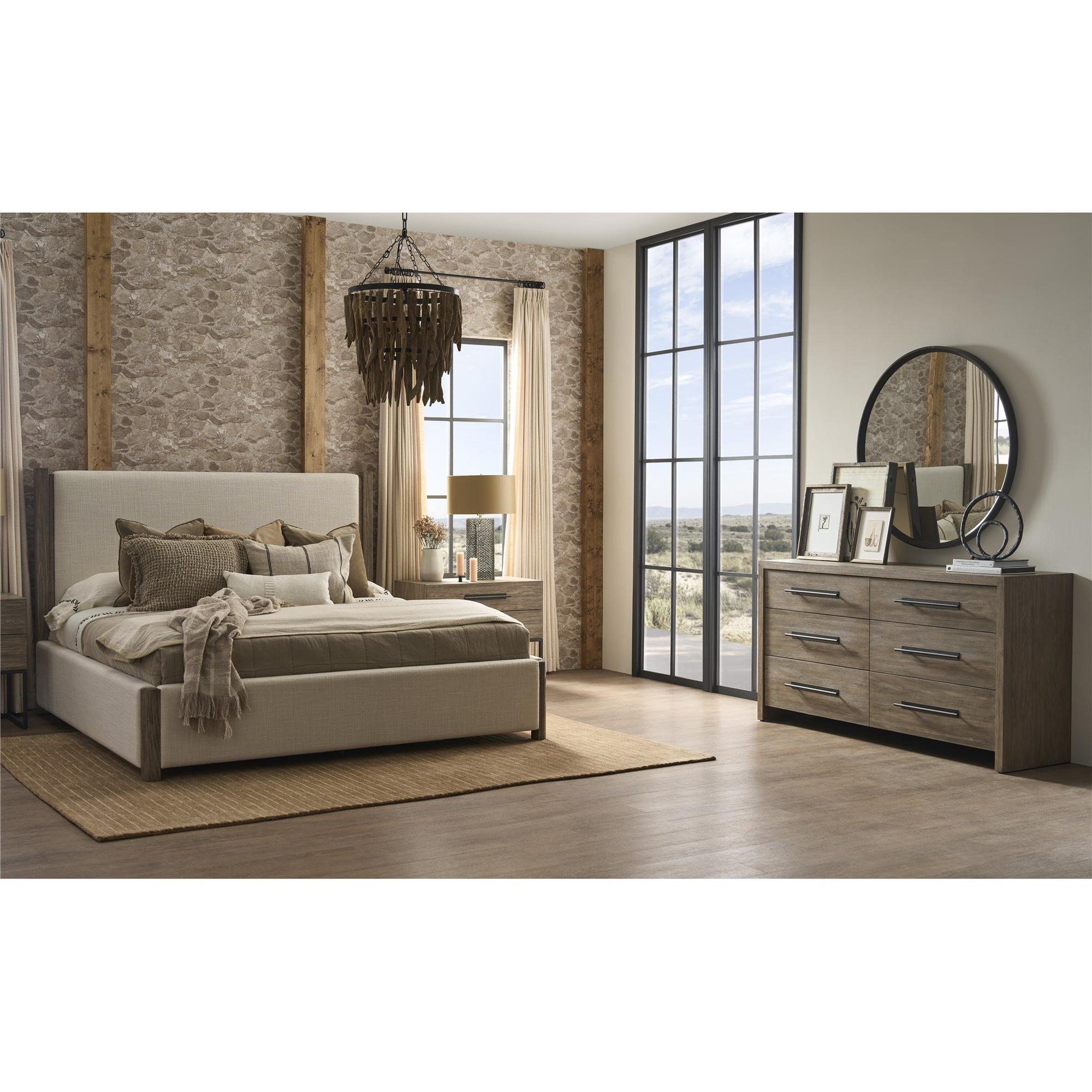 Boulder Upholstered Bed King 4 Boulder Upholstered Bed King - Image 4