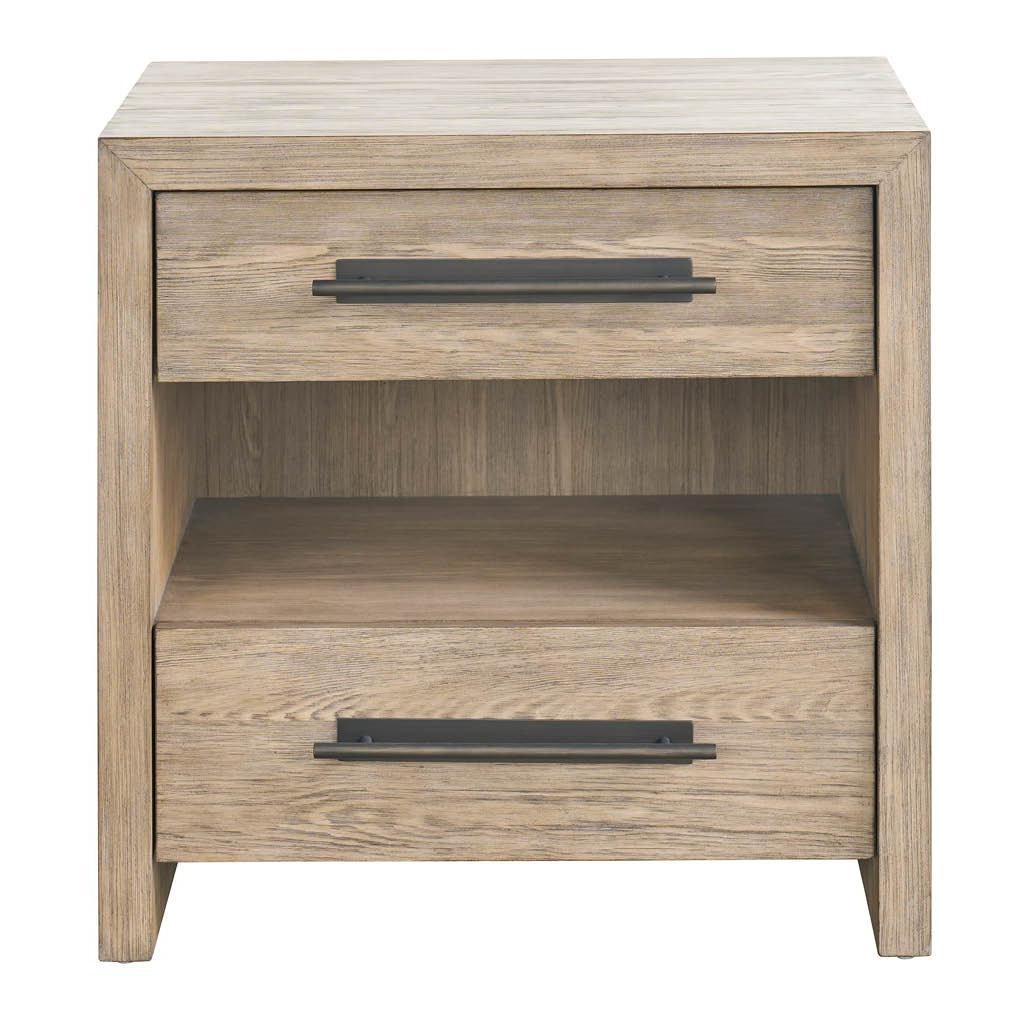 Boulder Two Drawer Nightstand